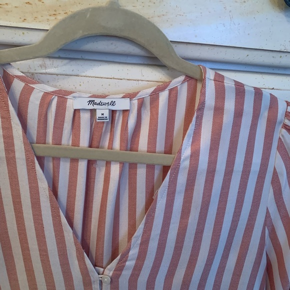 Madewell | Courtyard Ruffle Hem Blouse - Picture 8 of 11